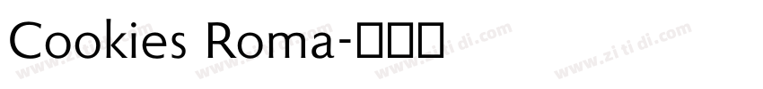 Cookies Roma字体转换